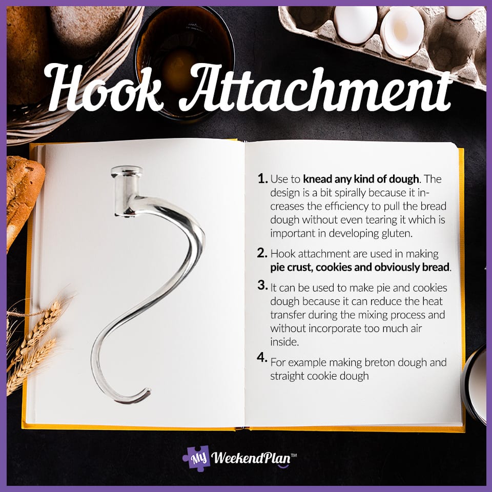 All Types of Mixer Attachment 1 hook attachment