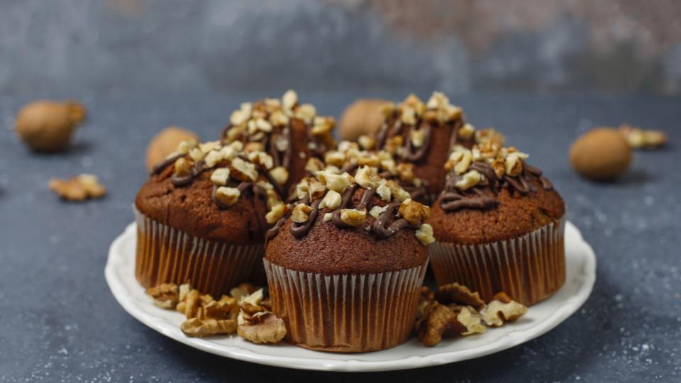 Coffee Walnut Muffin