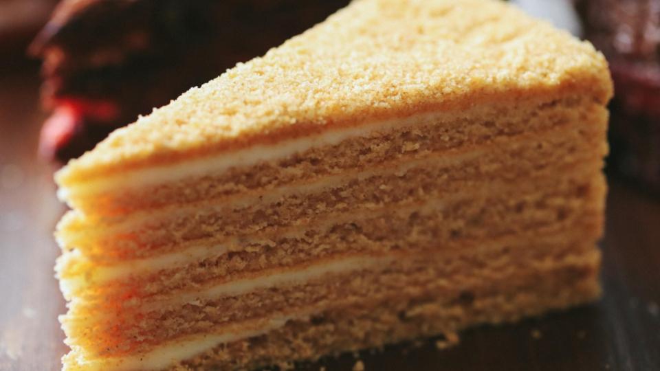 Thousand Layers of White Coffee Cheesecake