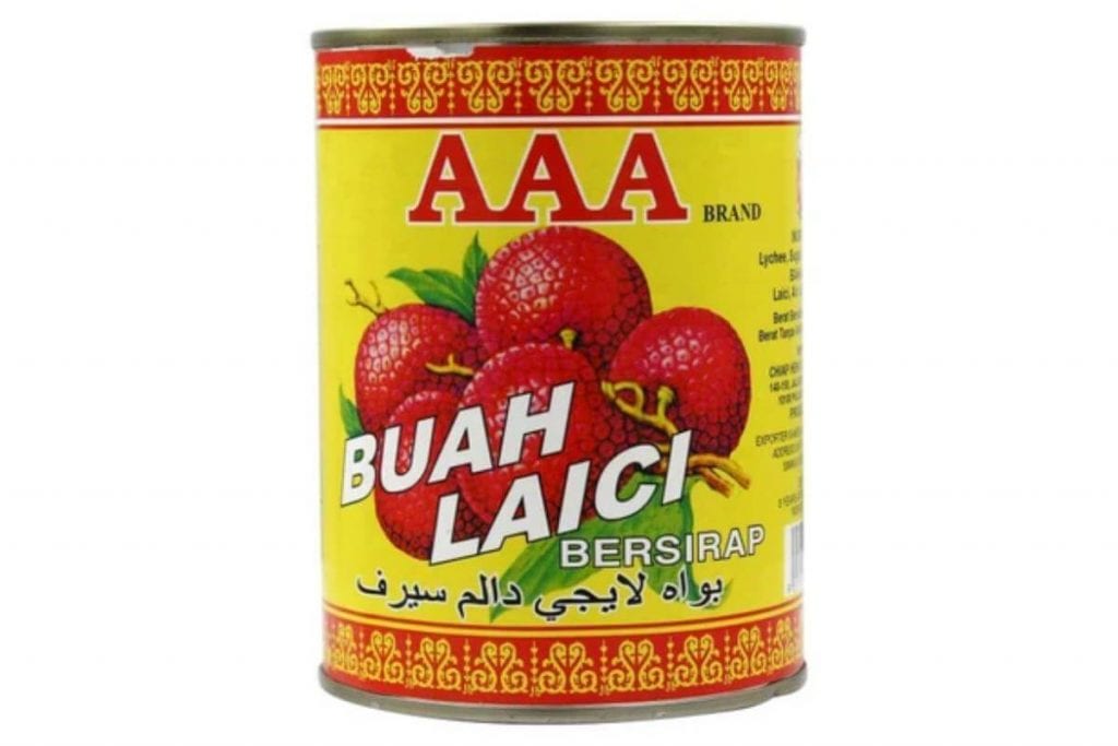 5 Laici Dalam Tin Terbaik Yang Anda Boleh Beli Di Malaysia 2025 2 AAA Lychee in Syrup 1