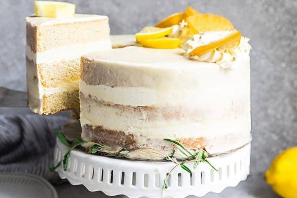 10 Easy Dessert Recipes For Father's Day (We Loved No.7) 2 Keto Lemon Cake 1