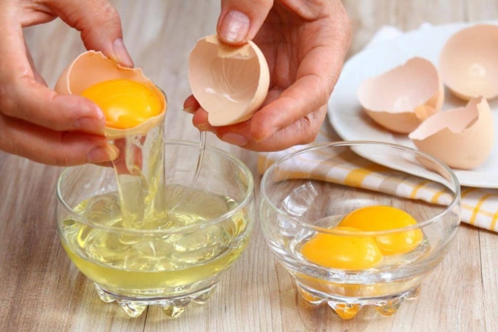 This Is How You Get Super Fluffy Omelets (You Will Wish You Knew This Sooner) 2 separate an egg 1