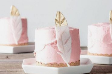 Boho Pink Mini Cake 1