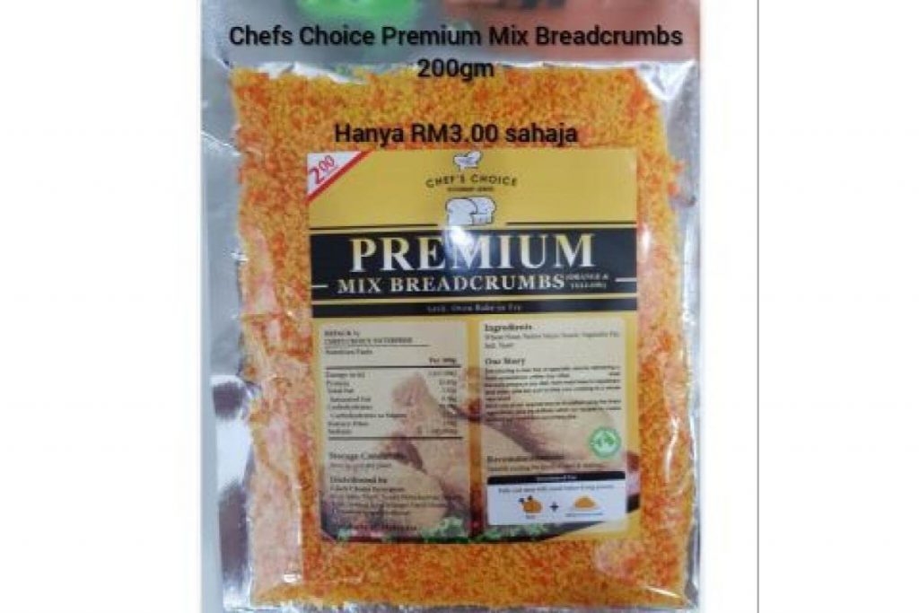 Top 10 Breadcrumbs in Malaysia 2025 3 Chefs Choice Premium Bread Crumbs