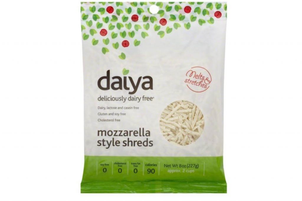 Top 10 Best Mozzarella in Malaysia 2025 9 Daiya Mozzarella Style Shreds