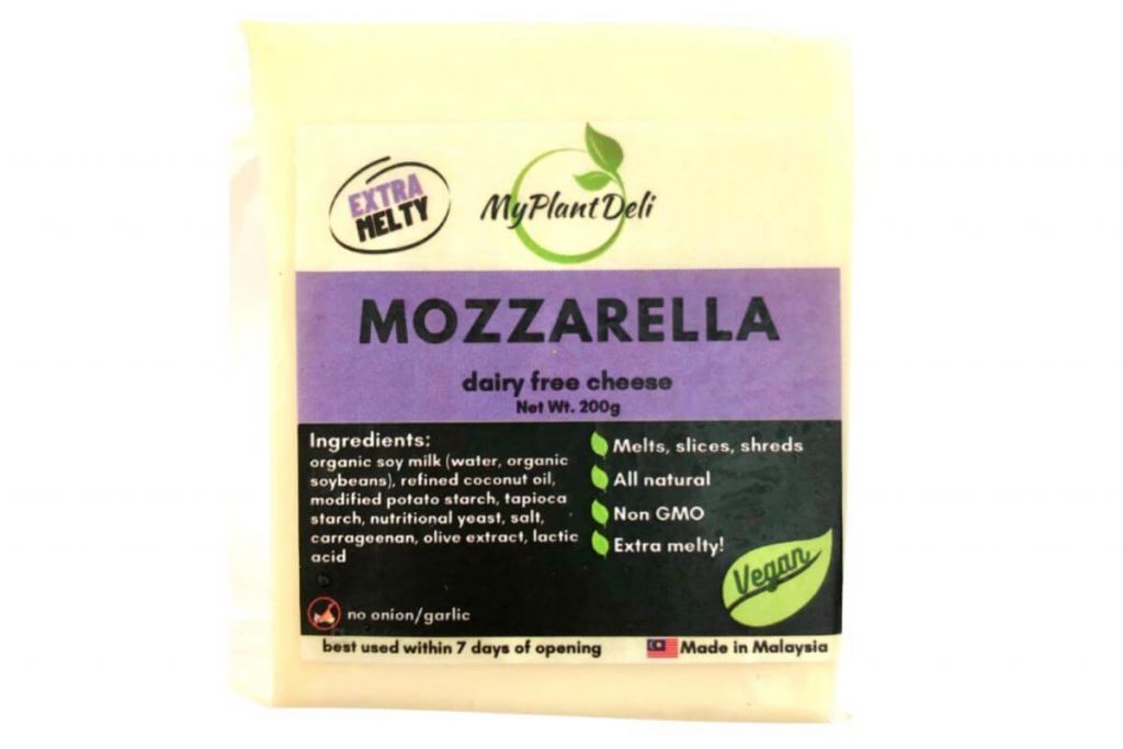 Top 10 Best Mozzarella in Malaysia 2025 6 My Plant Deli Vegan Extra Melty Mozzarella Cheese Block