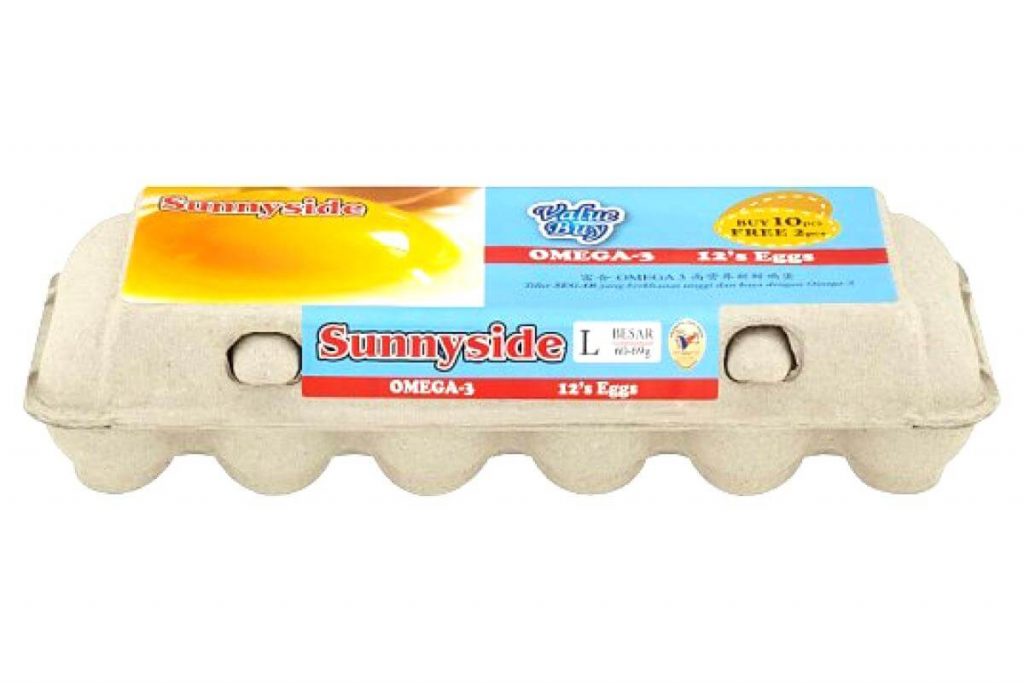 Top 10 Best Egg Brands in Malaysia 2025 5 Sunnyside Omega 3 Eggs 1
