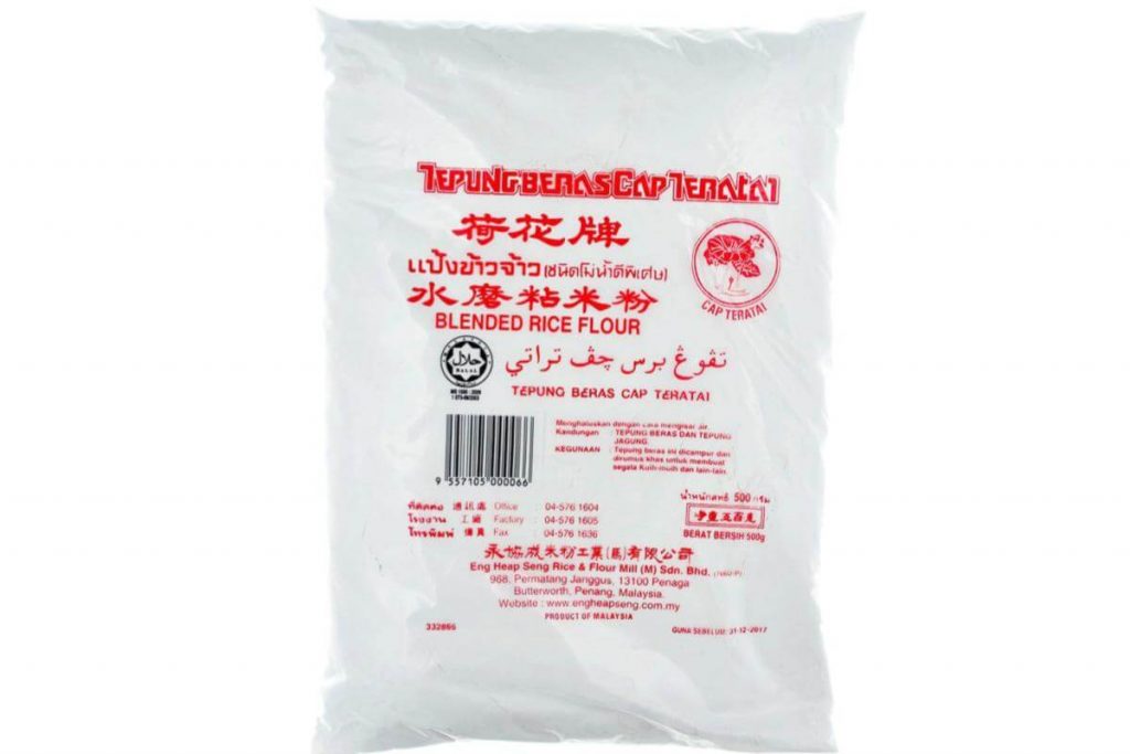Top 10 Rice Flour in Malaysia 2025 3 Teratai Brand Rice Flour