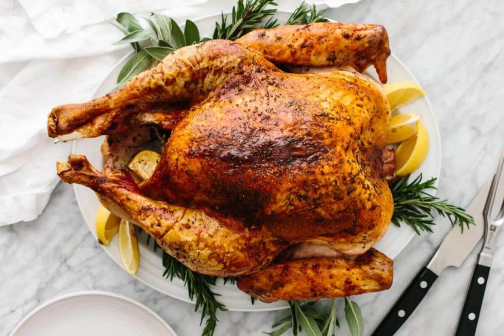 5 Foods To Boost Serotonin And Make You Happier (You’ll Be Happy No.3 Is On The List) 7 full meal of turkey 1