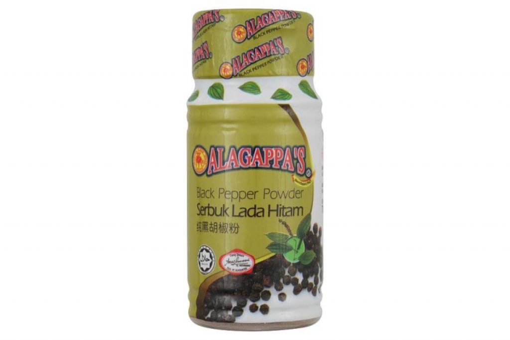 <strong>10 Lada Hitam Terbaik di Malaysia 2025</strong> 7 Alagappas Black Pepper Powder