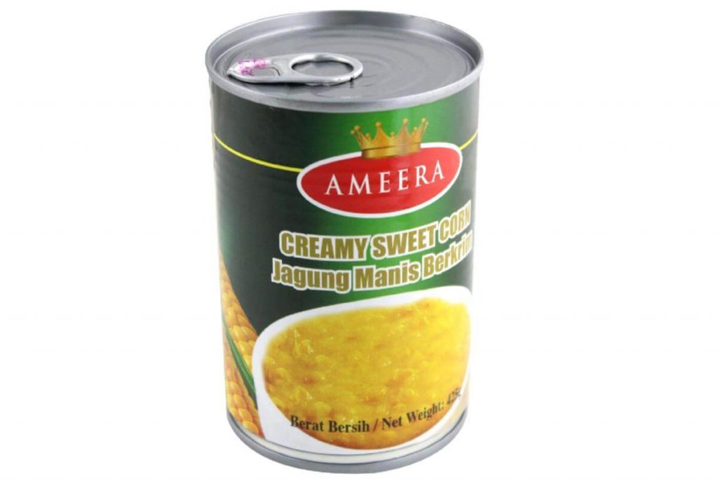 Top 10 Canned Corns in Malaysia 2025 2 Ameera Creamy Sweet Corn