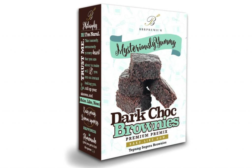 Top 10 Brownie Mix in Malaysia 2025 8 BBBMix Dark Chocolate Brownies