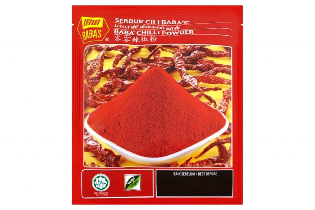 Top 10 Chili Powder in Malaysia 2025 3 Babas Chili Powder