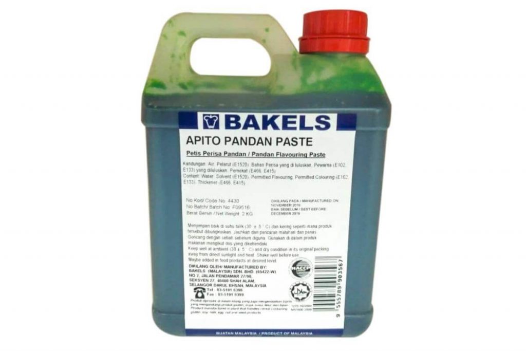 Top 10 Pandan Paste Available In Malaysia 2025 2 Bakels Apito Pandan Paste