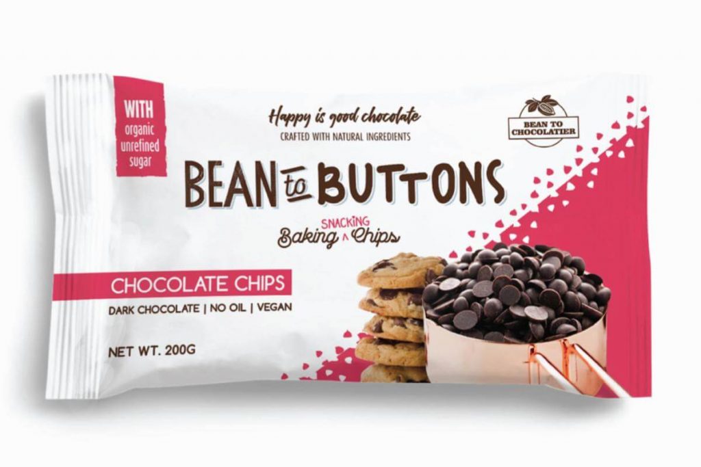 10 Cip Coklat Terbaik di Malaysia 2025 8 Bean To Buttons Baking Chocolate Chips