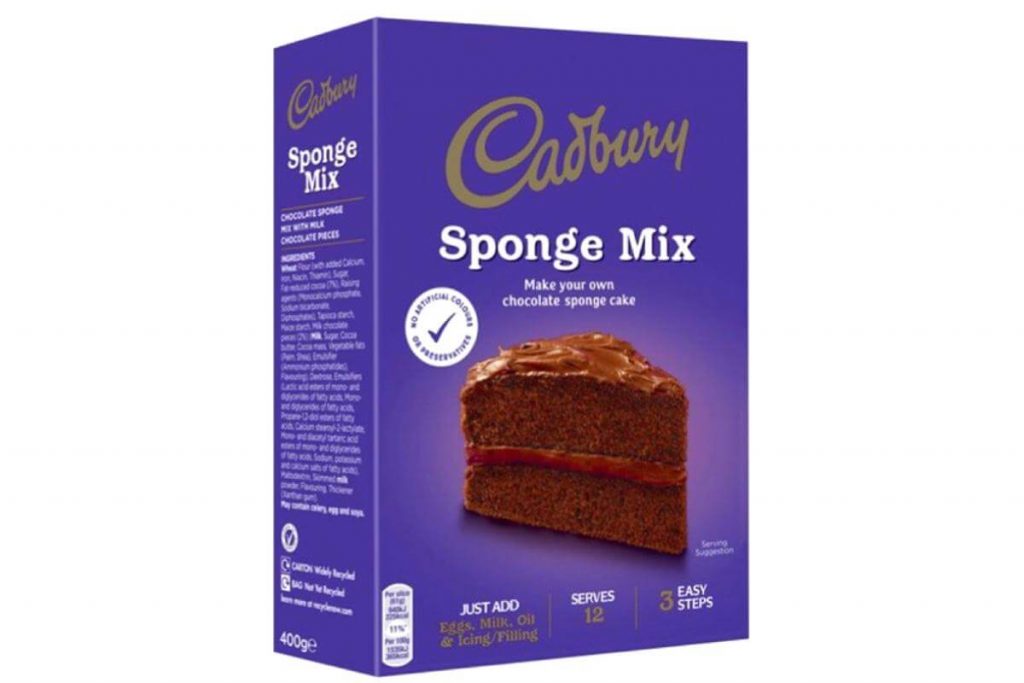 Top 10 Cake Mix in Malaysia 2025 11 Cadbury Sponge Mix