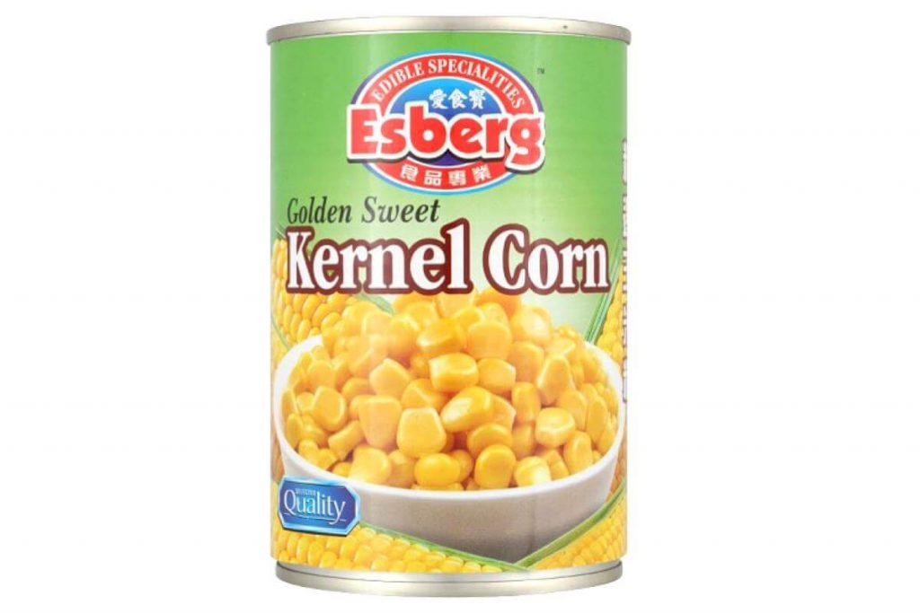 Top 10 Canned Corns in Malaysia 2025 5 Esberg Golden Sweet Kernel Corn