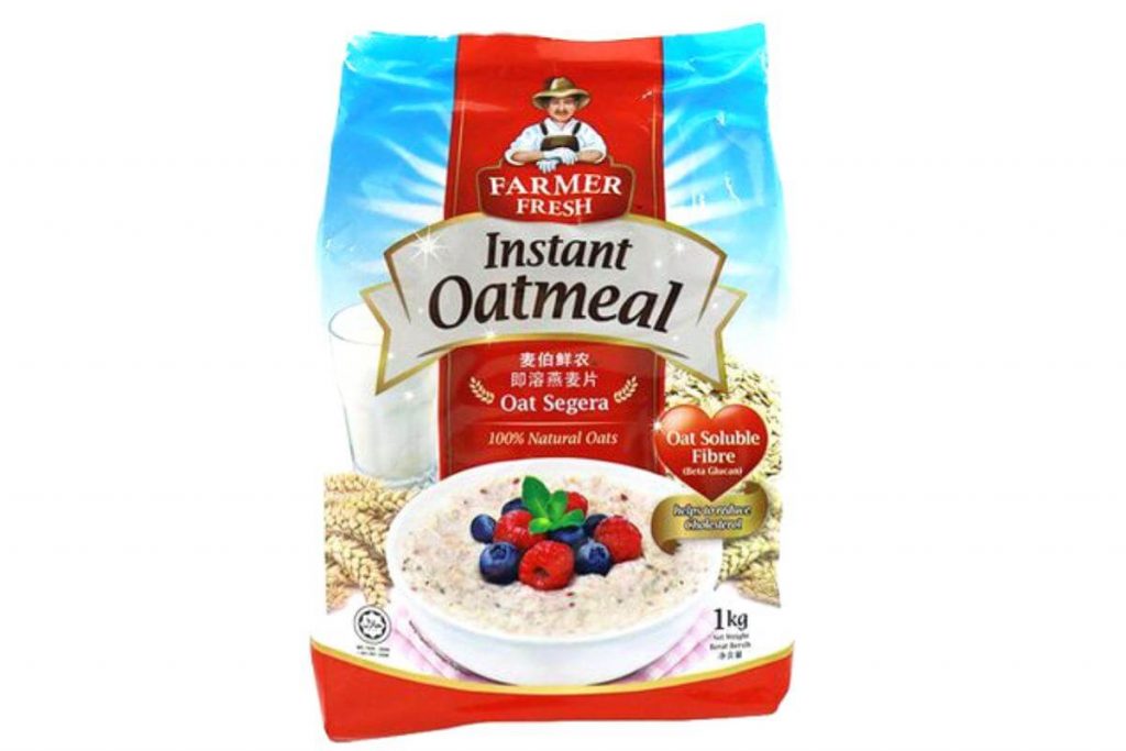 Top 10 Best Instant Oatmeal in Malaysia 2025 11 Farmer Fresh Instant Oatmeal