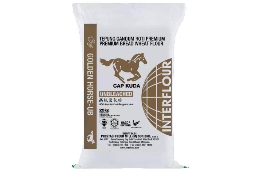 10 Tepung Roti Terbaik di Malaysia 2025 7 Golden Horse Premium Unbleached Bread Flour