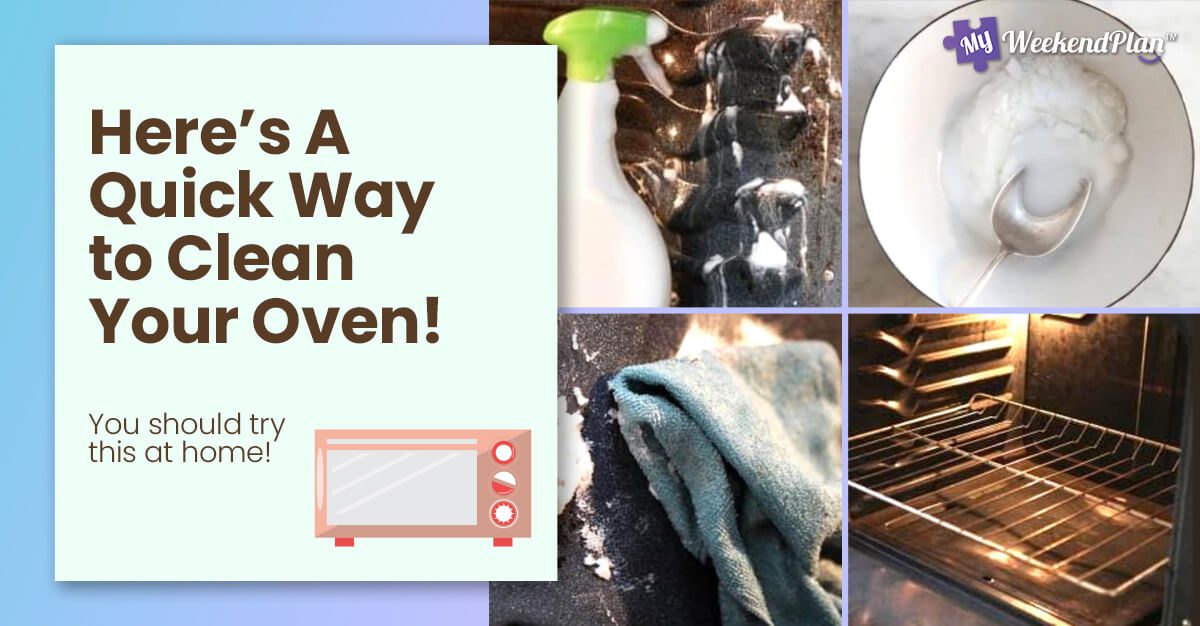 Heres A Quick Way to Clean Your Oven