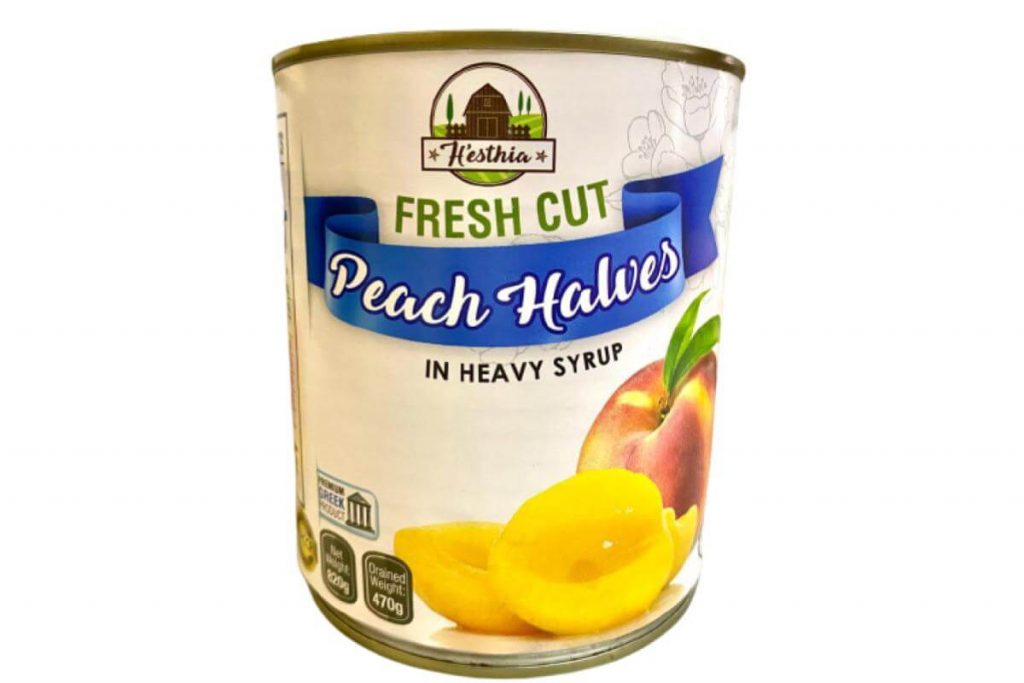 10 Buah Pic Dalam Tin di Malaysia 2025 11 Hesthia Peach Halves