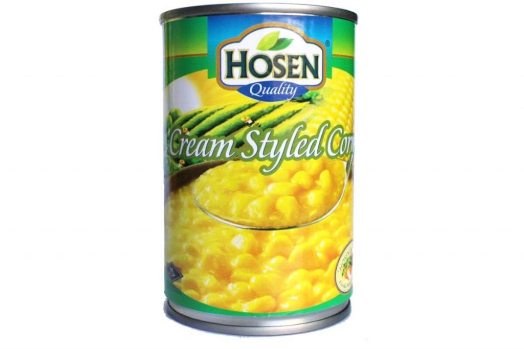 Top 10 Canned Corns in Malaysia 2025 8 Hosen Sweet Cream Corn