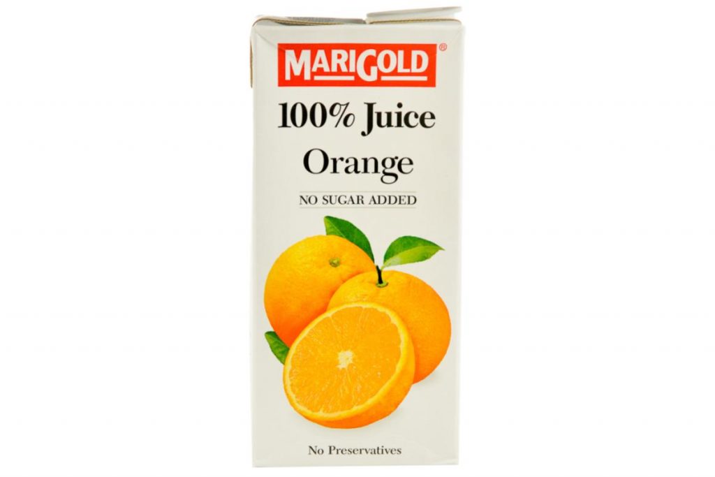 Top 10 Best Orange Juice In Malaysia 2025 2 MARIGOLD ORANGE JUICE