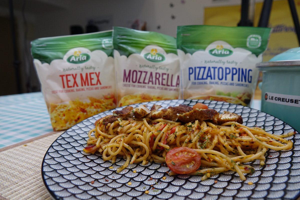 MWP Spicy Grilled Chicken Aglio Olio