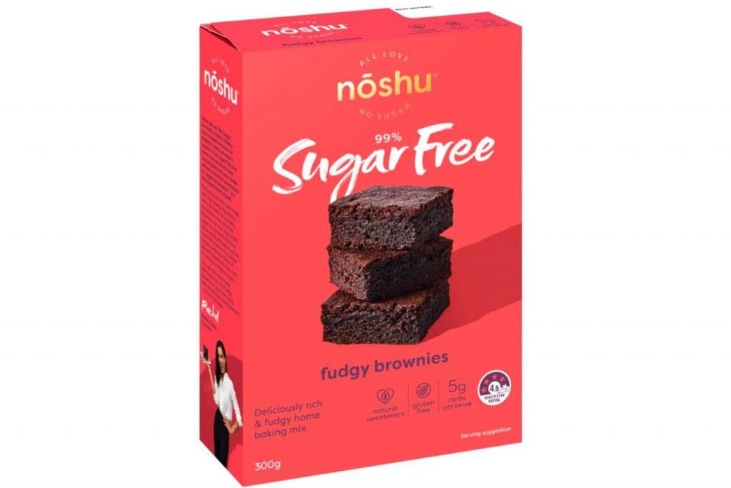 Top 10 Brownie Mix in Malaysia 2025 11 Noshu Sugar Free Fudgy Brownies Mix