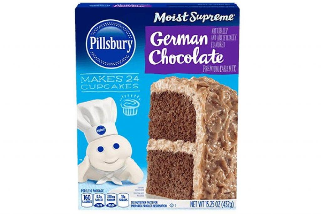 Top 10 Cake Mix in Malaysia 2025 9 Pillsbury Moist Supreme German Chocolate Flavored Premium Cake Mix