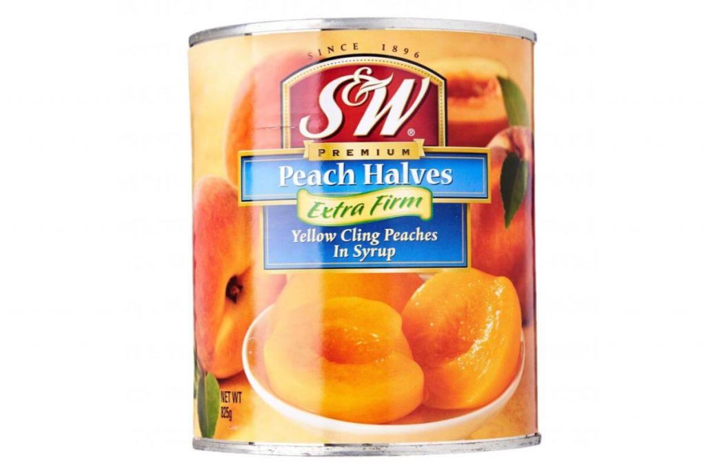 10 Buah Pic Dalam Tin di Malaysia 2025 10 SW Premium Peach Halves