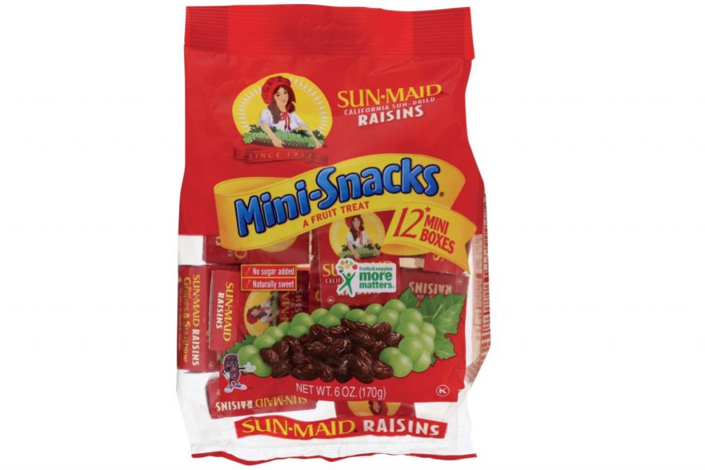 10 Kismis Terbaik di Malaysia 2025 5 Sunmaid Raisins Mini Snacks