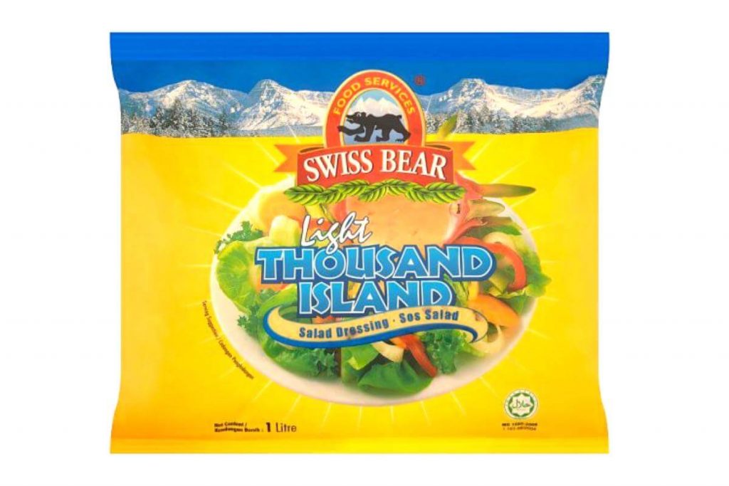 10 Sos Thousand Island Terbaik di Malaysia 2025 11 Swiss Bear Thousand Island Sauce