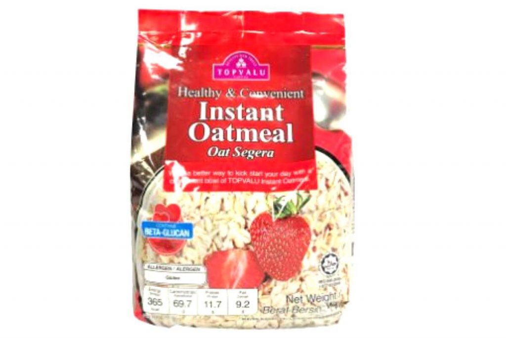 Top 10 Best Instant Oatmeal in Malaysia 2025 9 Topvalu Healthy Convenient Instant Oatmeal