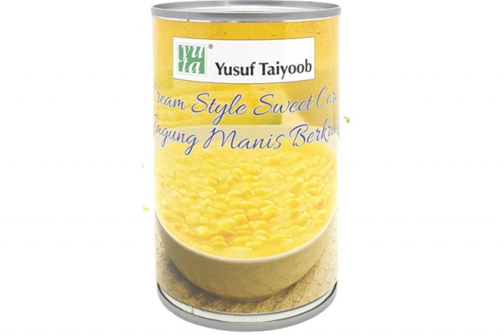 Top 10 Canned Corns in Malaysia 2025 11 Yusuf Taiyoob Canned Cream Sweet Corn