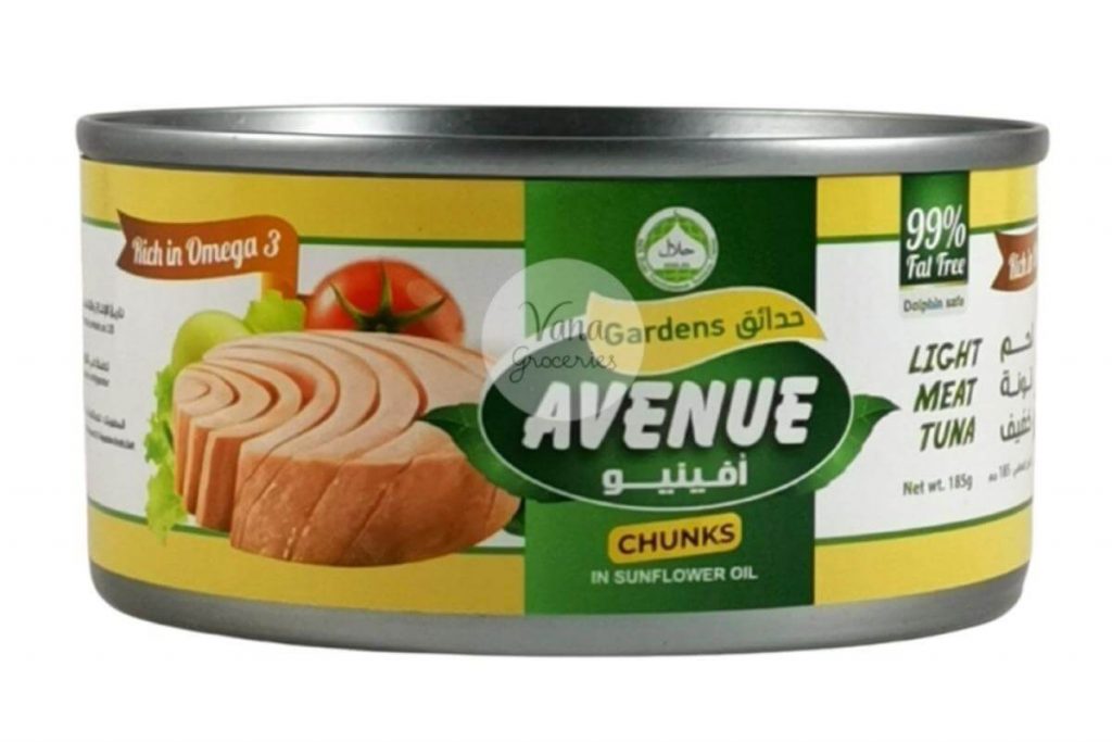 10 Tuna dalam Tin Terbaik di Malaysia 2025 3 Avenue Gardens Chucks Light Meat Tuna In Sunflower Oil