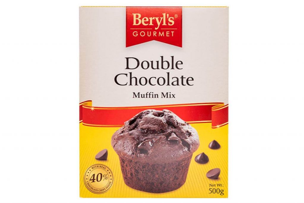 10 Muffin Mix Terbaik di Malaysia 2025 2 Beryls Gourmet Double Chocolate Muffin Mix