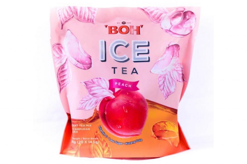 Top 8 Peach Tea in Malaysia 2025 2 Boh Ice Peach Tea