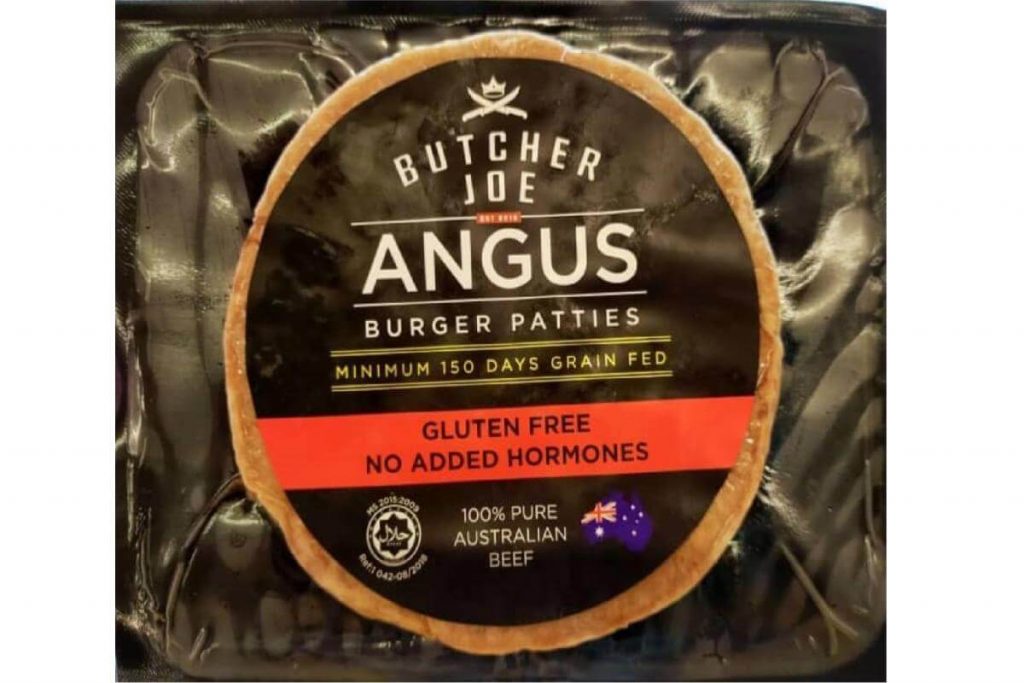 Top 10 Beef Patty Available In Malaysia 2025 5 Butcher Joe Black Angus Beef Burger Patty