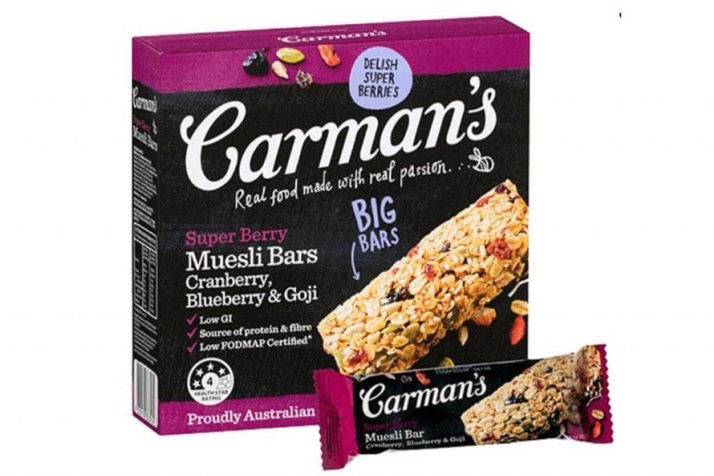 Top 10 Granola Bar In Malaysia 2025 10 Carmans Super Berry Muesli Bars