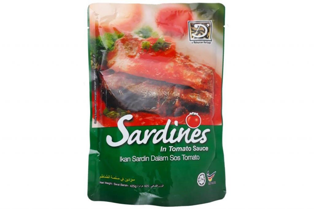 10 Sardin Dalam Tin Terbaik di Malaysia 2025 5 DHeritage Sardines in Tomato Sauce