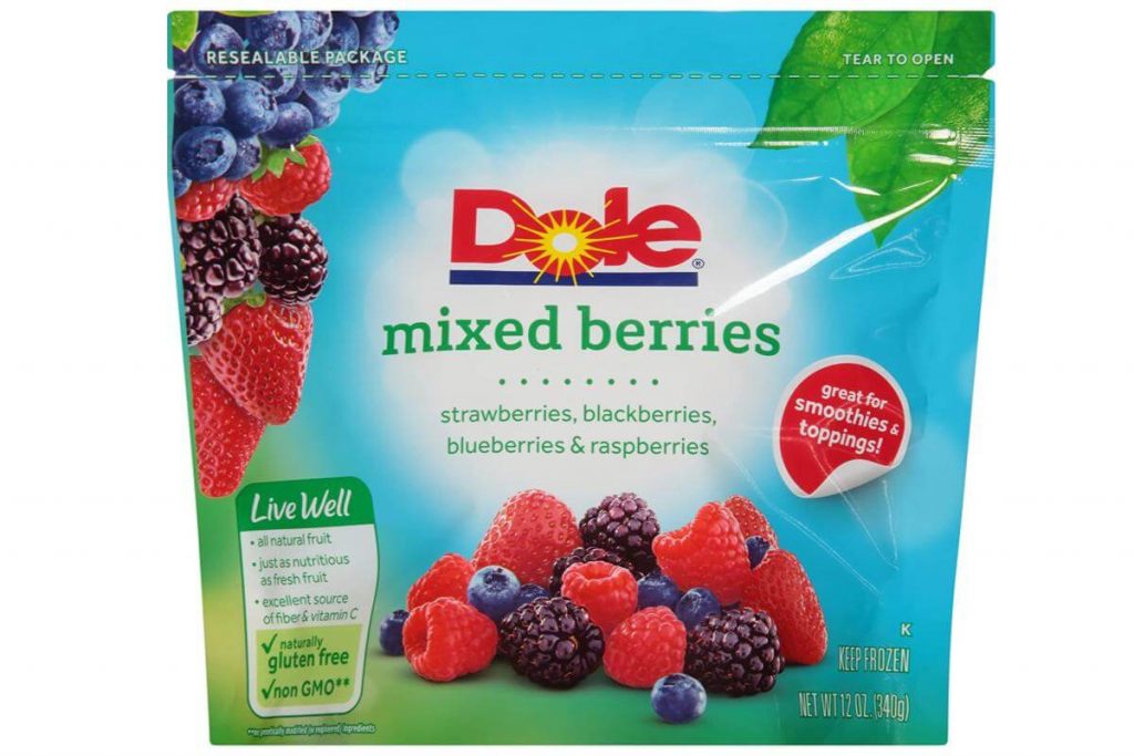 10 Beri Sejuk Beku Terbaik di Malaysia 2025 8 Dole Frozen Mixed Berries