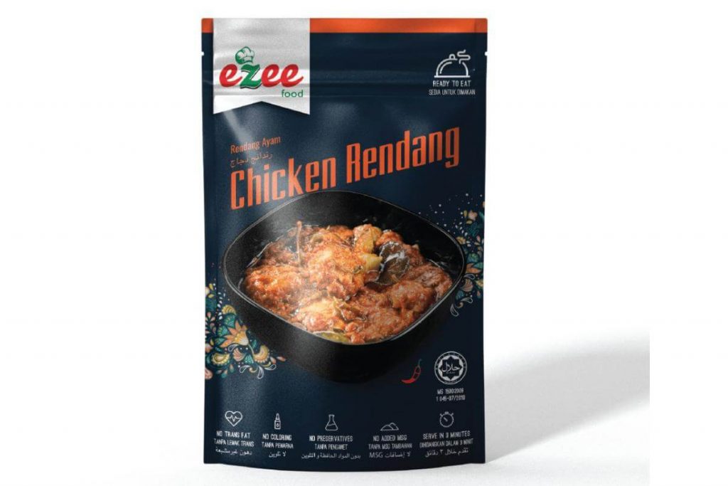 Top 10 Best Instant Rendang in Malaysia 2025 2 Ezee Food Chicken Rendang RTE