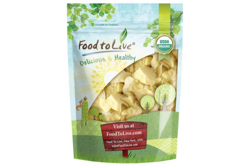 10 Mentega Koko Terbaik di Malaysia 6 Food to Live Organic Cacao Butter