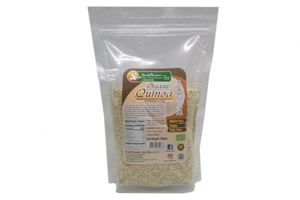 Top 10 Quinoa Available In Malaysia 2025 10 Health Paradise Organic Quinoa