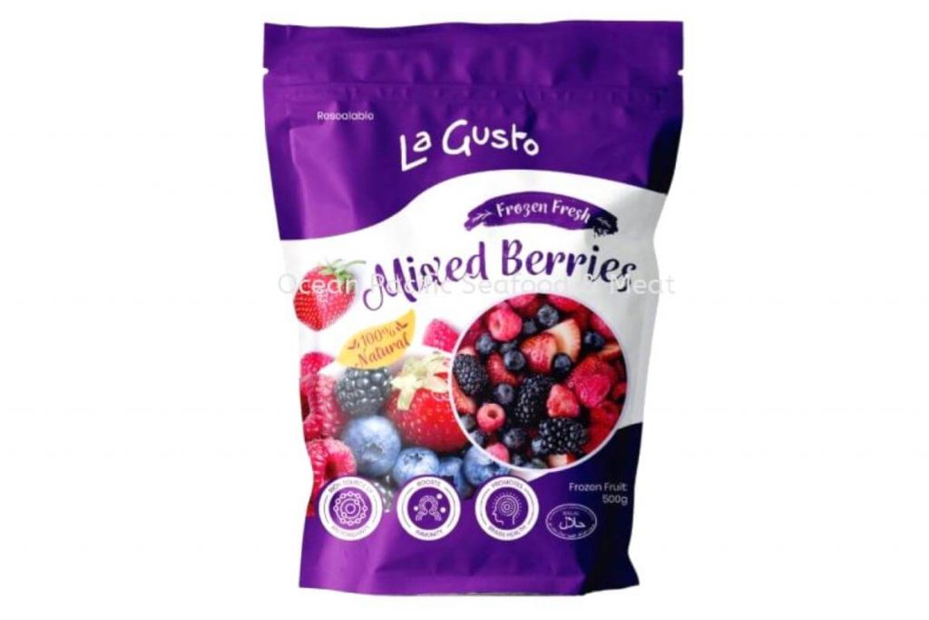 10 Beri Sejuk Beku Terbaik di Malaysia 2025 3 La Gusto Frozen Mixed Berries