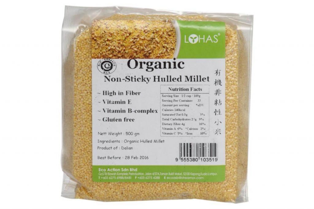 Top 10 Millet In Malaysia 2025 5 Lohas Organic Non Sticky Hulled Millet