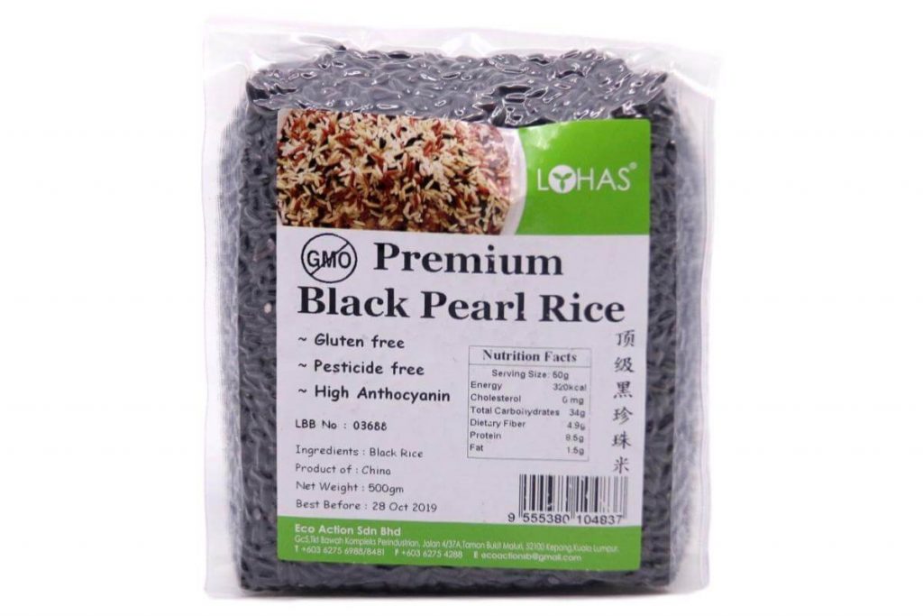 10 Beras Hitam Terbaik di Malaysia 2025 5 Lohas Premium Black Pearl Rice
