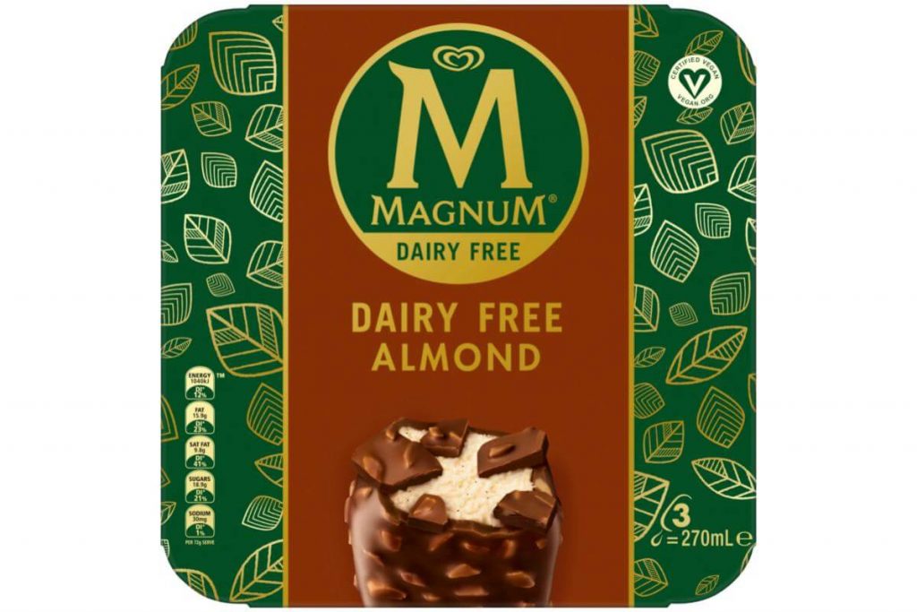 10 Aiskrim Vegan Terbaik di Malaysia 2025 10 Magnum Dairy Free Almond Multipack