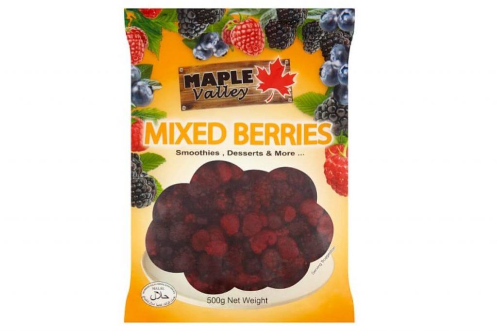 10 Beri Sejuk Beku Terbaik di Malaysia 2025 7 Maple Valley Mixed Berries